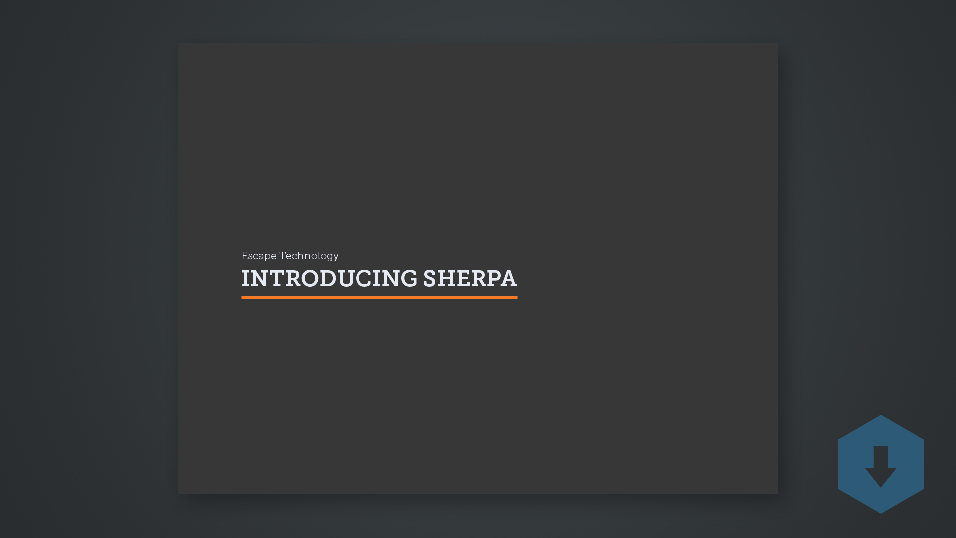 introducing sherpa thumbnail