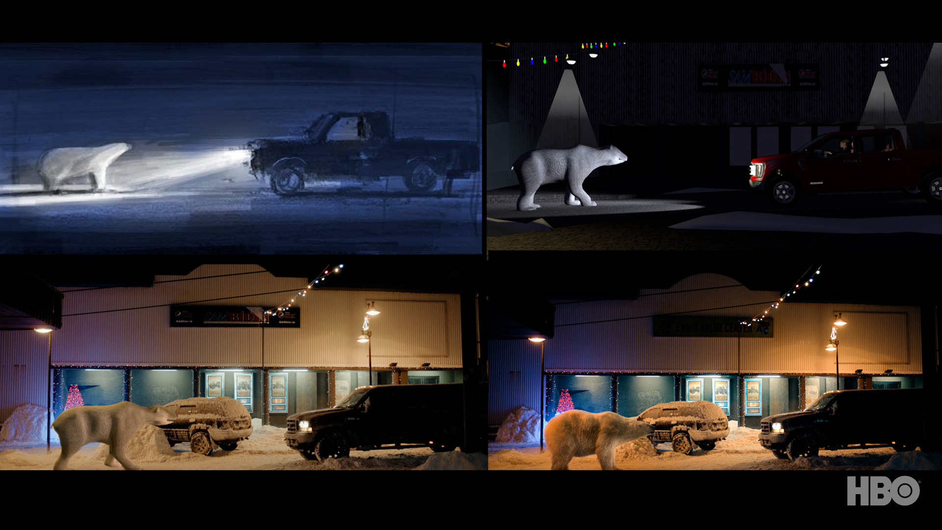 Silver Studios Polarbear step by step animation