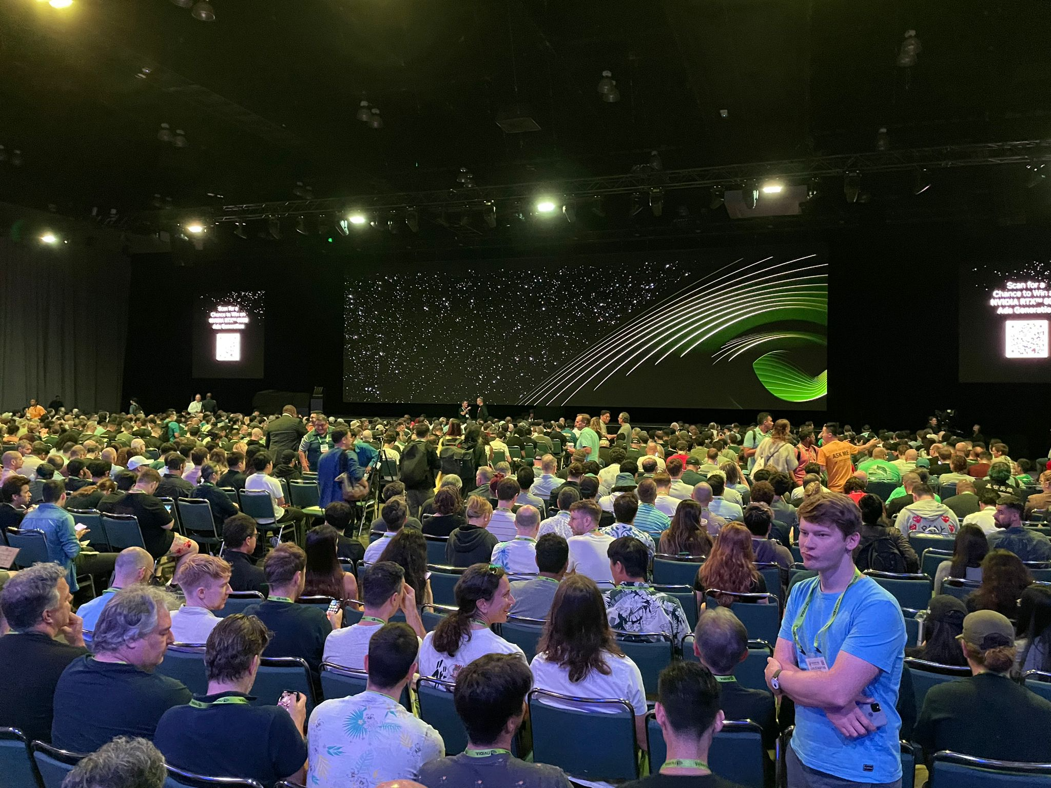Person bei SIGGRAPH