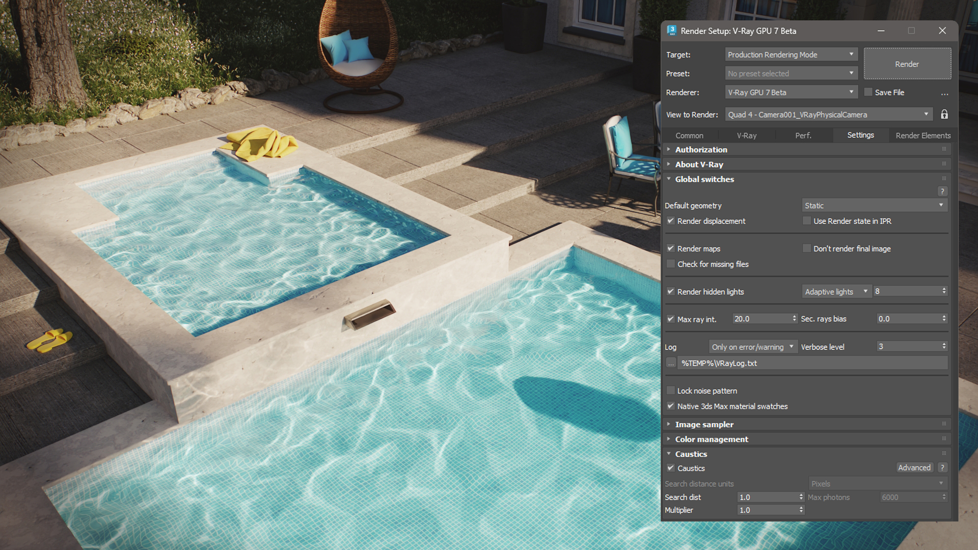 Chaos GPU Rendering