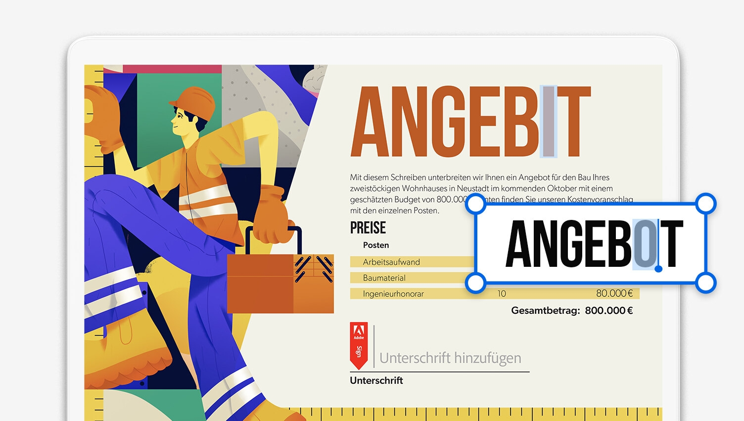 PDF-Inhalte ändern