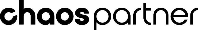 Chaos Partner Logo Black RGB
