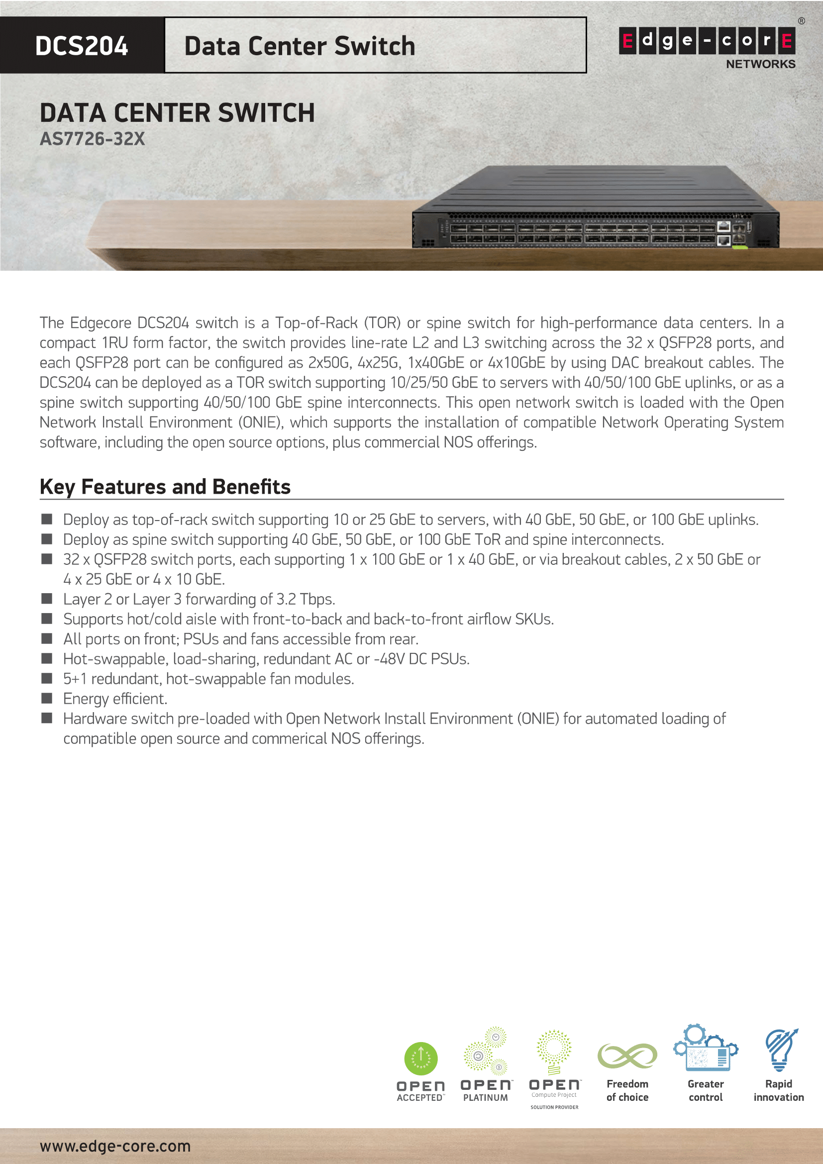 DCS204 Datasheet Thumbnail 1