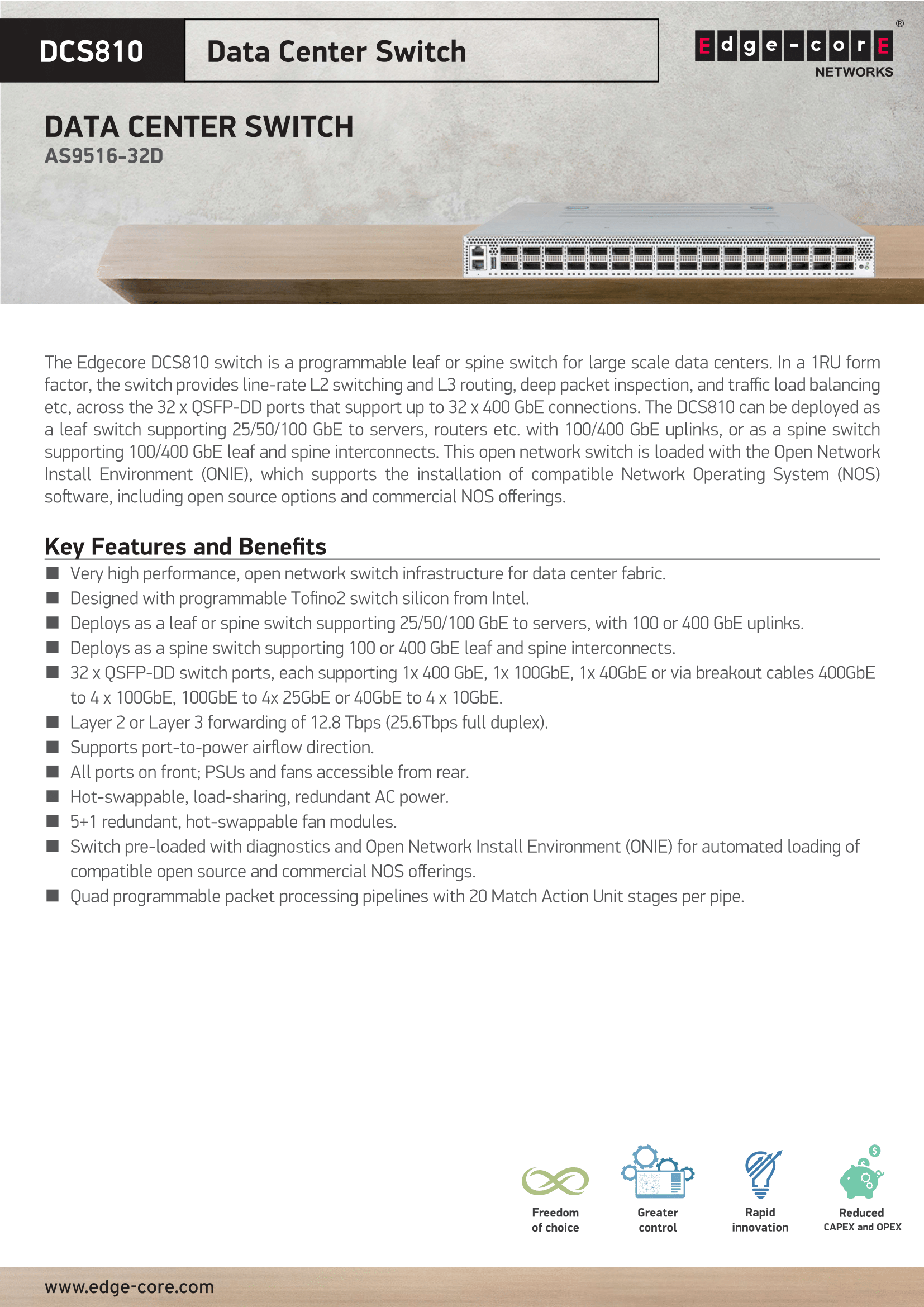 DCS810 Datasheet Thumbnail 1