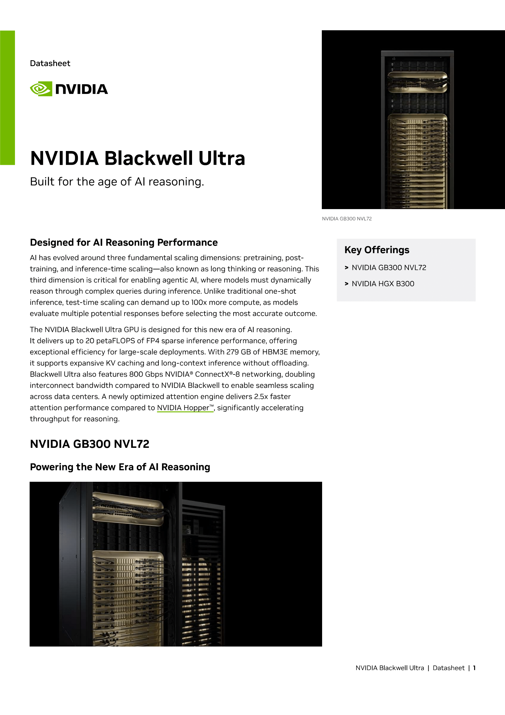 nvidia data center gpu linecard 1