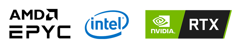 ARNIE Multi-GPU Server von Escape Technology basierend auf AMD oder Intel CPUs