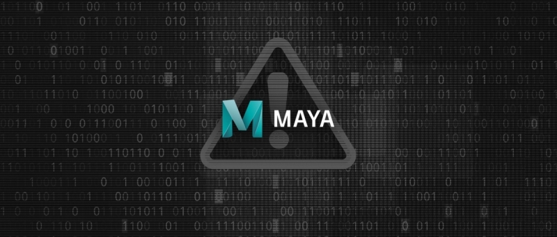 Virus in Maya-Dateien gefunden