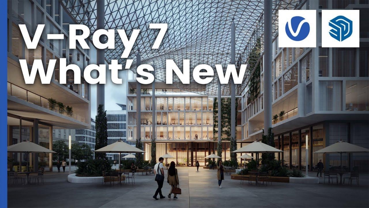 Chaos V-Ray 7 Update 4: Echtzeit-Rendering, KI und optimierte Workflows